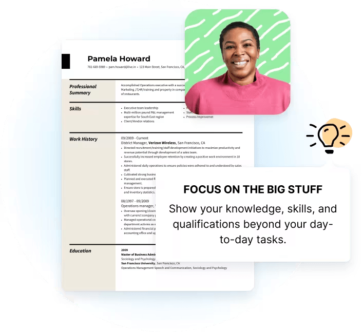 Step by Step Resume Builder